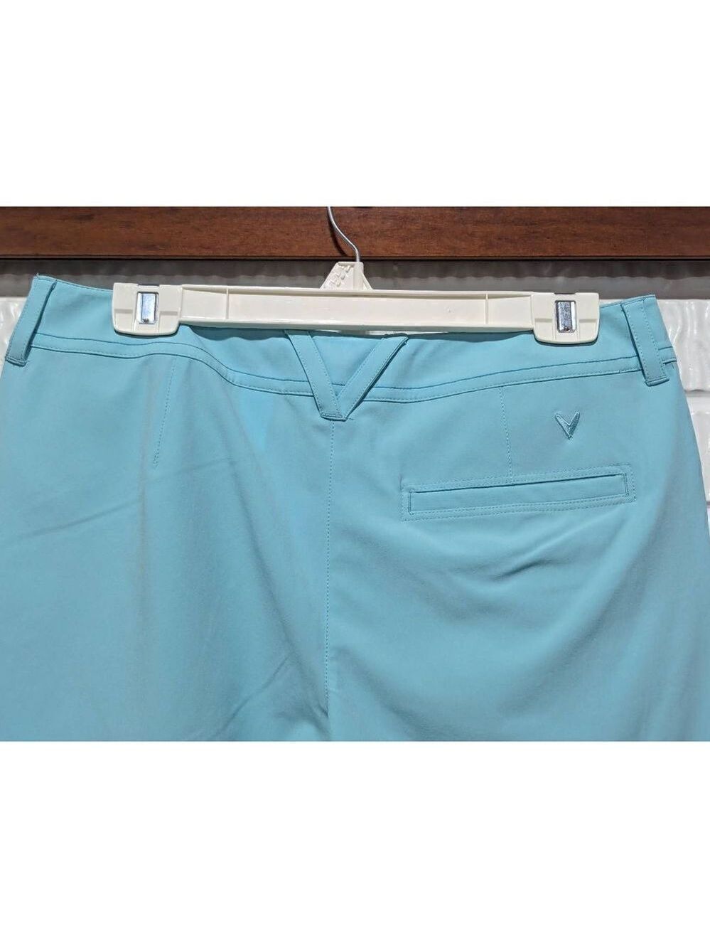 Callaway Women's Angel Blue TrueSculpt™ Tech Stretch Golf Short Size 8 NWT - Picture 8 of 8